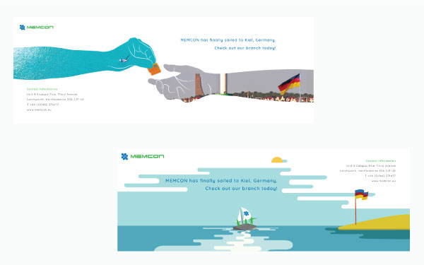 Germany UK B2B marketing collateral