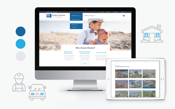 Moylans Insurance website